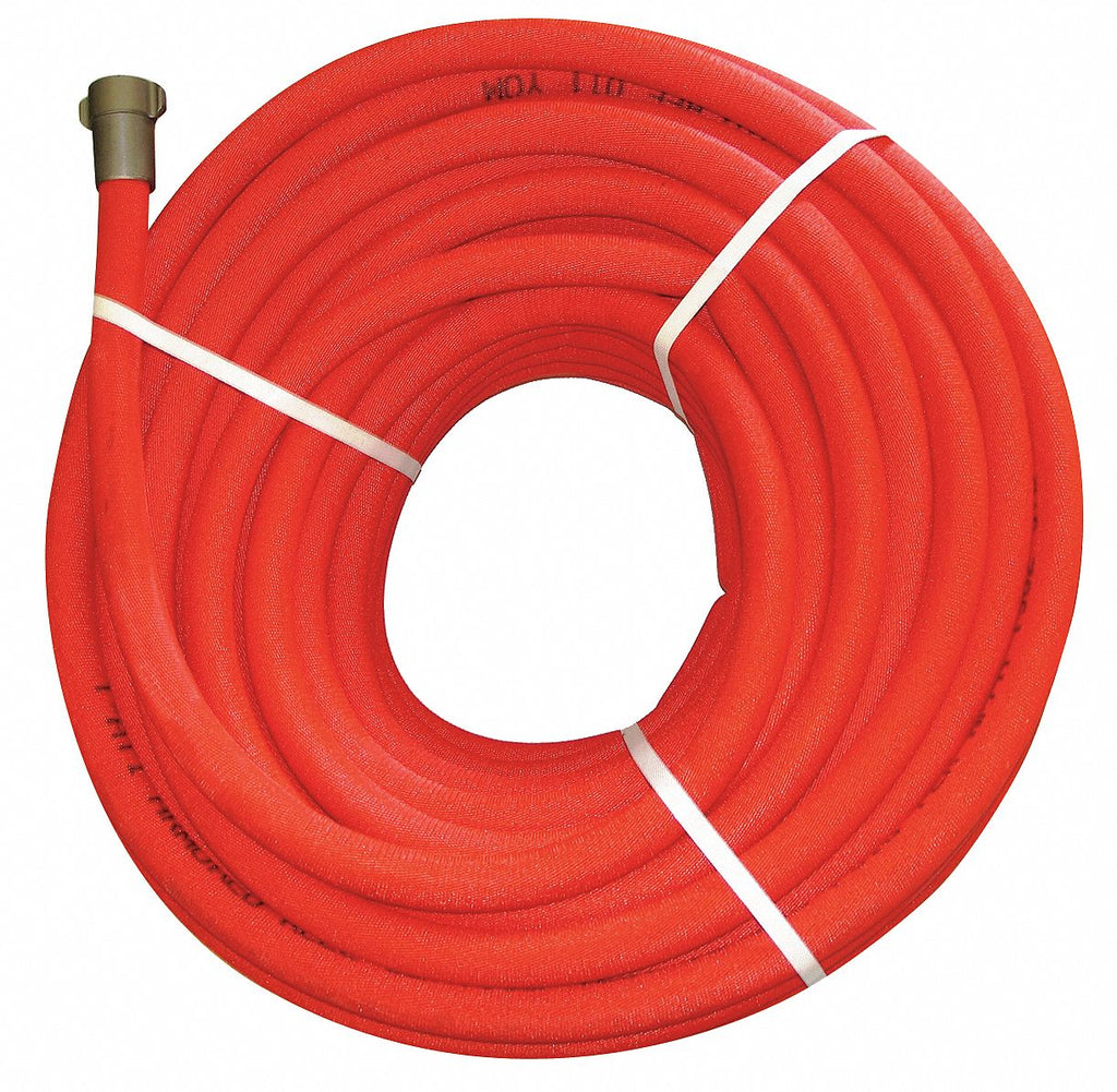 Armored Reel Booster Fire Hose, Single Jacket, MNH x FNH, Rocker, 150 ft  Hose Length - G541ARMRE150N