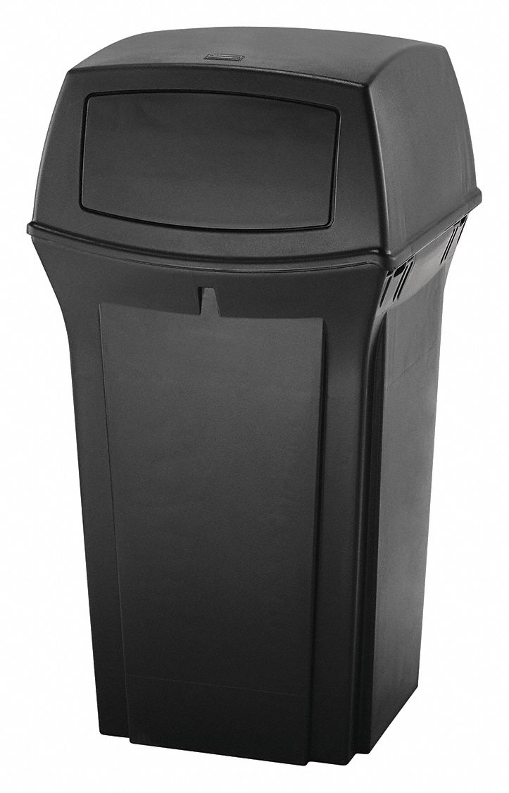 Square Commercial Trash Receptacles
