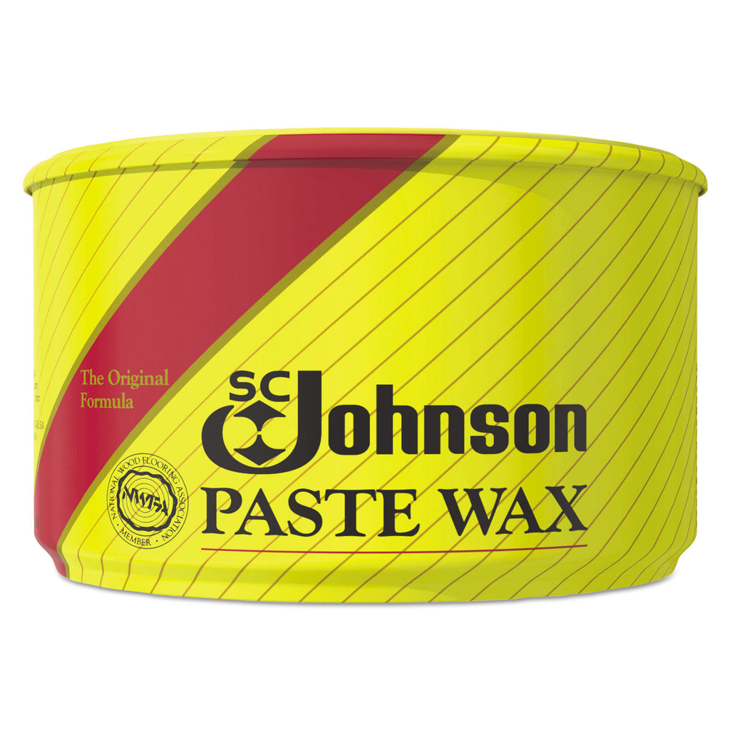 SC Johnson Paste Wax, Multi-Purpose Floor Protector, 16Oz Tub, 6/Carton -  SJN000203