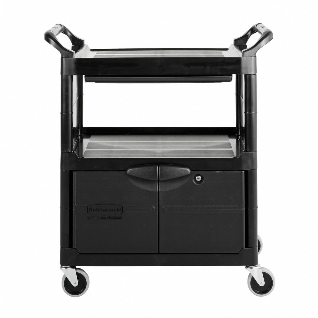  RUB450088BLA  Rubbermaid Full-Service Cart