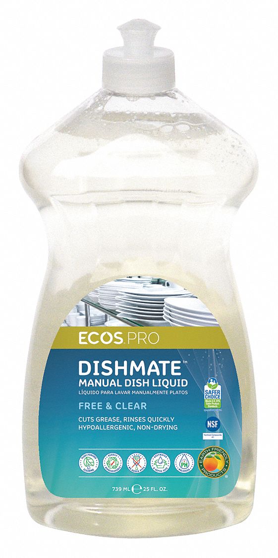 Hand Dish Liquid - Free & Clear - 25 Fl Oz