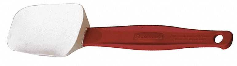 Rubbermaid FG196600RED 9 1/2 Red High Temperature Silicone Spoonula