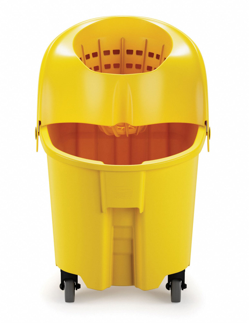 Rubbermaid Yellow Polypropylene Mop Bucket and Wringer, 8-3/4 gal.