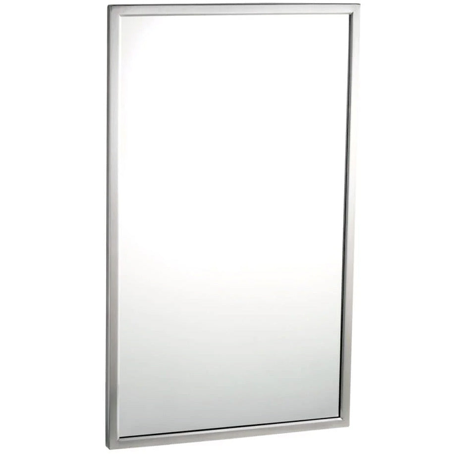 Bobrick B-290 2436 (24 x 36) Welded-Frame Mirror 24x36