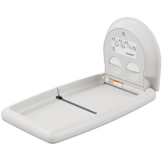 Koala Kare KB301-05 White Granite Vertical Baby Changing Station, Surface-Mounted