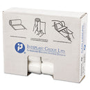 Inteplast High-Density Commercial Can Liners, 10 Gal, 6 Microns, 24" X 24", Natural, 1,000/Carton - IBSS242406N