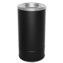 Ex-Cell Kaiser Round Sand Urn With Removable Tray, Black - EXC160