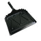 Boardwalk Metal Dust Pan, 12" Wide, 2" Handle, Black, 12/Carton - BWK04212