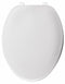Bemis Elongated, Standard Toilet Seat Type, Closed Front Type, Includes Cover Yes, White - 170 000