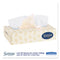 Surpass Facial Tissue, 2-Ply, White, Flat Box, 100 Sheets/Box, 30 Boxes/Carton - KCC21340