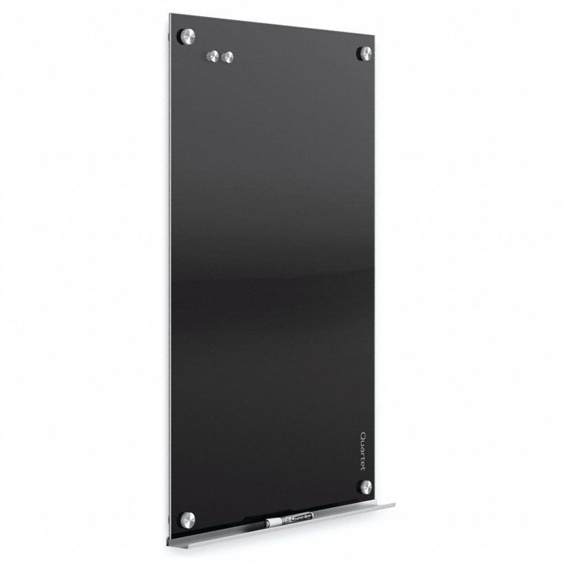 Quartet G7248B Infinity Black Glass Magnetic Marker Board, 72 x 48