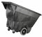 Rubbermaid Black, Low-Maintenance Plastic Tilt Truck, 13.5 cu ft, 450 lb Load Capacity - FG9T1300BLA