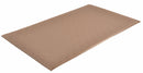 Notrax Static Dissipative Mat, 3 ft L, 24 in W, 3/8 in Thick, Brown - 825S0023BR