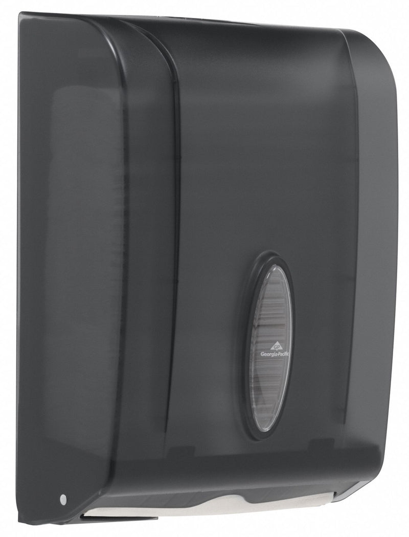 Georgia-Pacific Paper Towel Dispenser, GP Pro, Gray, (400) C-Fold, (600) Multifold, Manual - 56650A