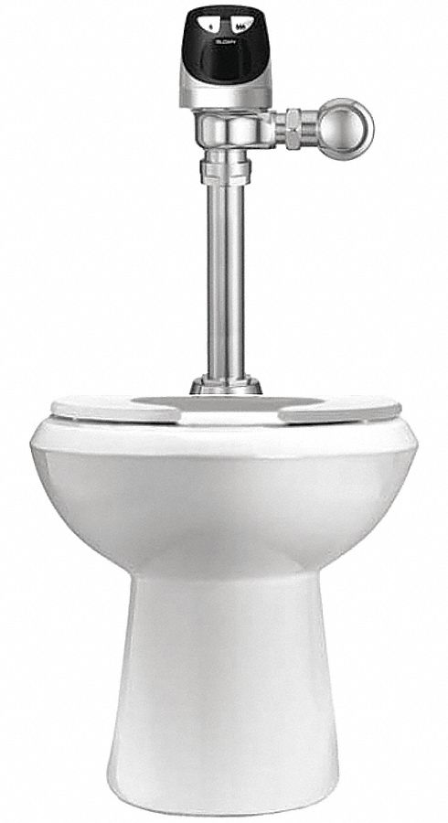 Sloan Double Flush, Sensor, Two Piece, Flush Valve Toilet, Elongated - WETS2002.1201