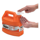 GOJO Natual Orange Pumice Hand Cleaner, Citrus, 1 Gal Pump Bottle, 4/Carton - GOJ095504CT