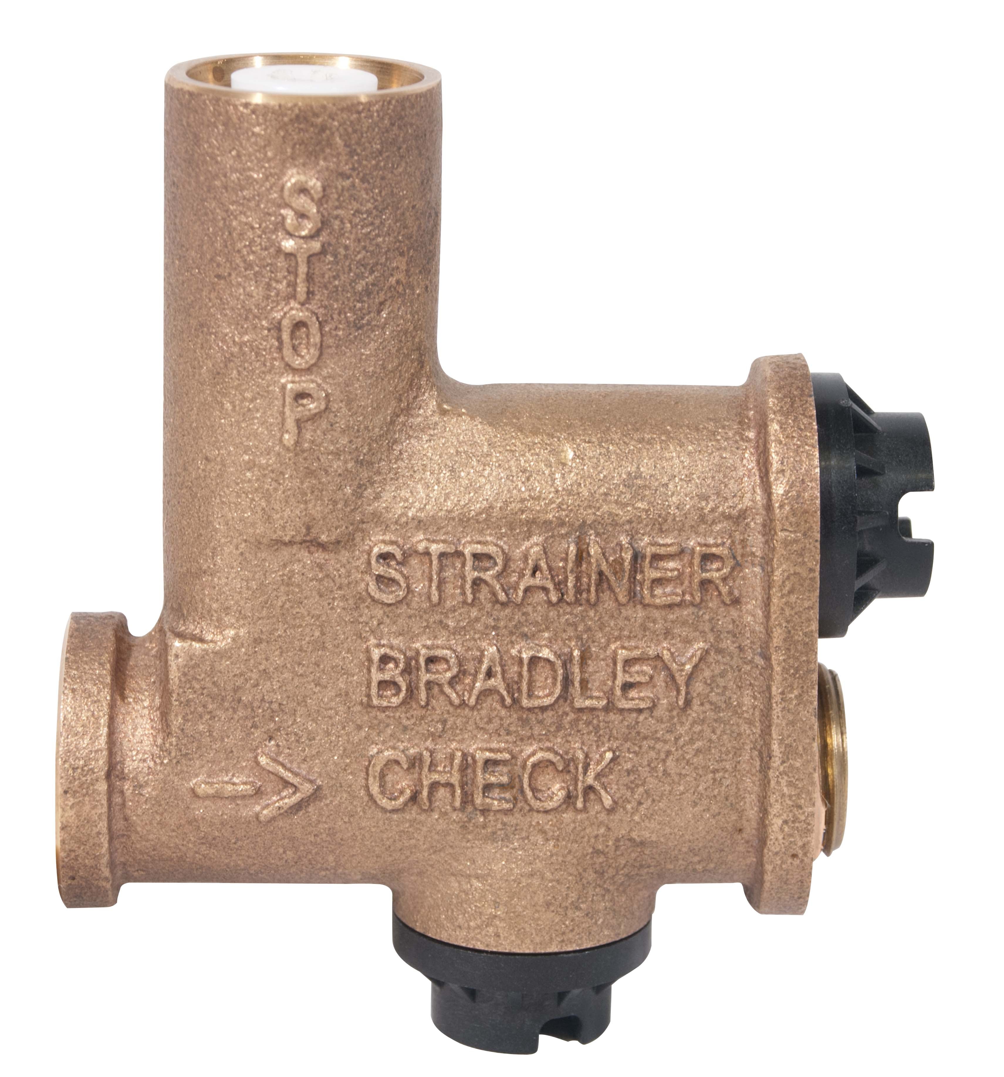 Bradley S60-003 Stop-Strainer & Check Valve