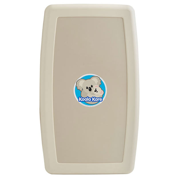 Koala Kare KB301-00 Beige Vertical Baby Changing Station, Surface-Mounted