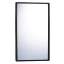 Bobrick 290.MBLK 2460 290 Mirror Matte Black 24x60