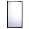 Bobrick 290.MBLK 2460 290 Mirror Matte Black 24x60