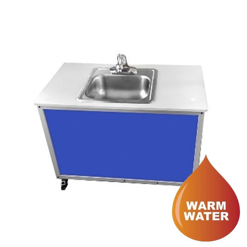 Monsam PSE-2006I Toddler Single Basin Portable Sink: 20.5