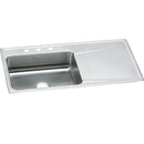 Elkay ILR4322L3 18 Gauge Stainless Steel 43' x 22' x 7.625' Single Bowl Top Mount Kitchen Sink