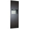 ASI 6462-41 Piatto Recessed Paper Towel Dispenser and Waste Receptacle, Black Phenolic Door, 17-1/4" x 54" x 6-9/16"