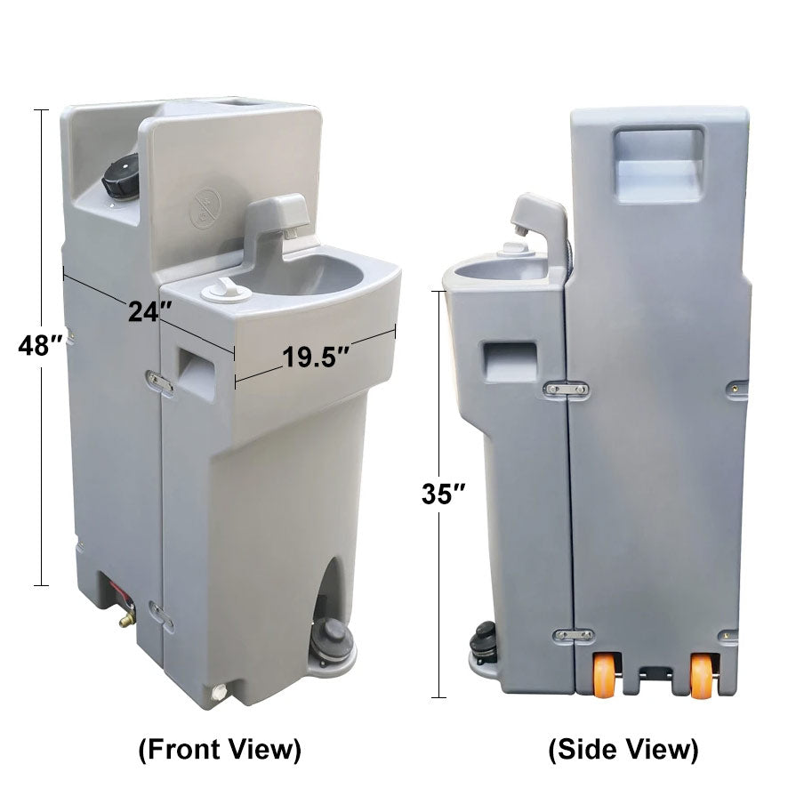 MOBI Portable Hand Washing Sink, Heavy-Duty HDPE Plastic, Non-Heated - MOBI1-926, Replaced w/ the MOBI-2